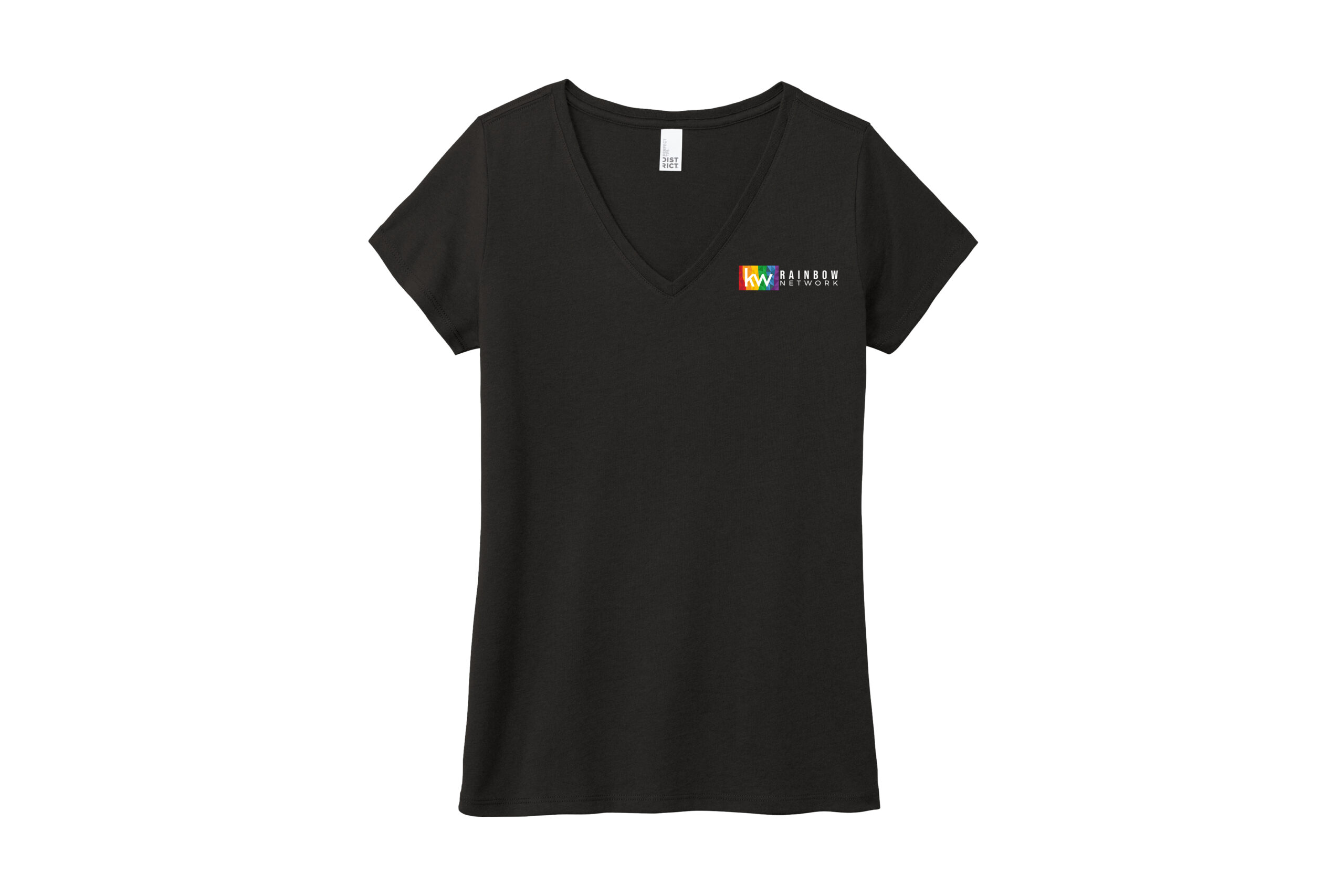 KW Rainbow Network | District ® Women’s Perfect Tri ® V-Neck Tee (Direct To Film)