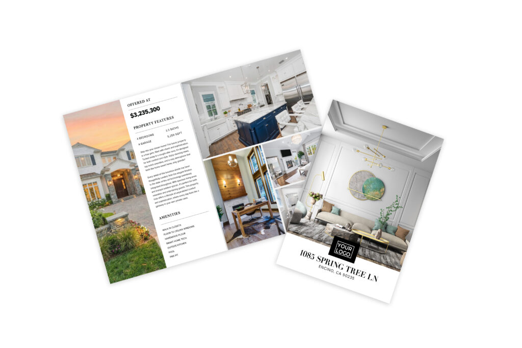 Keller Williams | 8.5 x 11 Property Listing Option 1